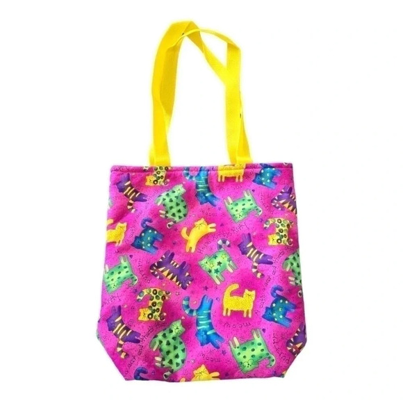 Kitty Cat Small Sized Eco-Friendly Market Tote Bag NWOT - Picture 1 of 4